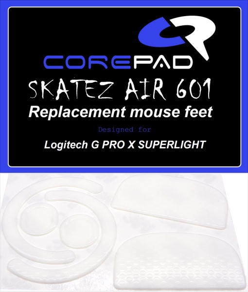 Hyperglide Hyperglides Hyper glide glides Corepad Skatez AIR Logitech G PRO X SUPERLIGHT Wireless